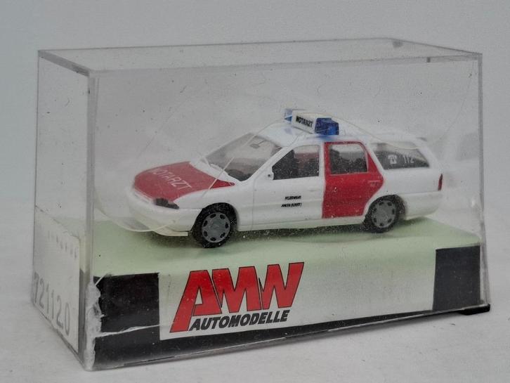 Ford Mondeo brandweer Ahlen (Westfalen) - AWM 1/87, Hobby en Vrije tijd, Modelauto's | 1:87, Zo goed als nieuw, Auto, AWM, Verzenden