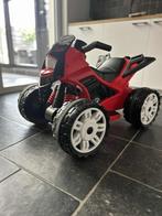 ️ Kinderquad op Accu – Rood/Zwart – Oplaadbaar, Kinderen en Baby's, Ophalen of Verzenden, Zo goed als nieuw