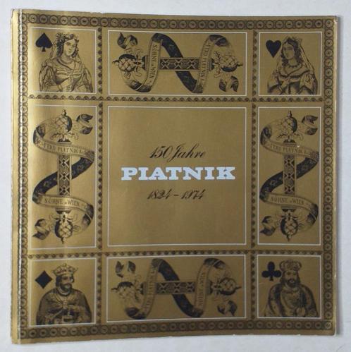 150 Jahre Piatnik 1824-1974 - 144p., Livres, Loisirs & Temps libre, Utilisé, Enlèvement ou Envoi