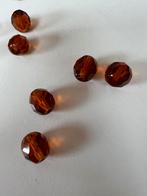 Kralen, pegels amber, 50 stuks = 10 euro, Antiek en Kunst, Ophalen of Verzenden