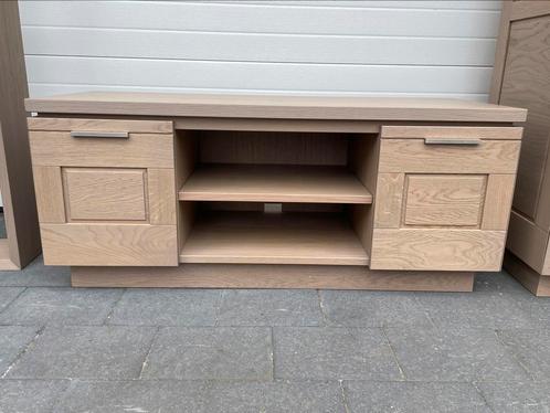 Tv meubel eikenhout, Huis en Inrichting, Kasten |Televisiemeubels, Gebruikt, Eikenhout, Ophalen