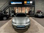 Mazda MX-5 1.6i 16v NBFL Silver Blues | Leder | Garantie, Auto's, 1025 kg, Achterwielaandrijving, Cabriolet, Leder