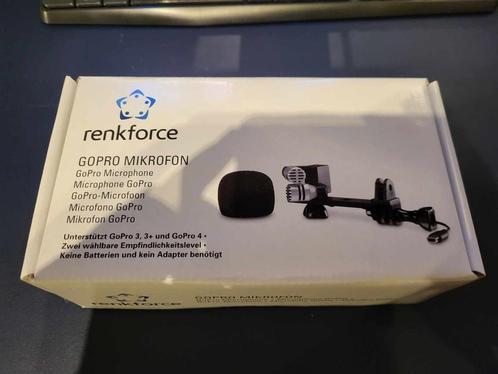 Renkforce GoPro Microphone, Audio, Tv en Foto, Actiecamera's, Nieuw, Overige merken, Ophalen of Verzenden