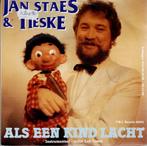 Vinyl, 7"    -   Jan Staes & Tieske – Als Een Kind Lacht, Enlèvement ou Envoi, Autres formats