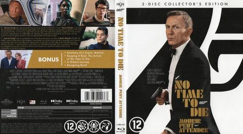 no time to die (blu-ray + blu-ray bonus) nieuw, Cd's en Dvd's, Blu-ray, Zo goed als nieuw, Actie, Ophalen of Verzenden
