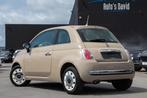 Fiat 500 Color Therapy 1.2i Moccalatte / 1 EIGENAAR / AIRCO, 1242 cc, 4 cilinders, Leder en Stof, Beige