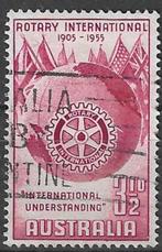 Australie 1955 - Yvert 217 - Rotary Internationaal  (ST), Postzegels en Munten, Postzegels | Oceanië, Verzenden, Gestempeld
