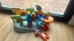 VTech autogarage met 6 autos, Enlèvement, Comme neuf