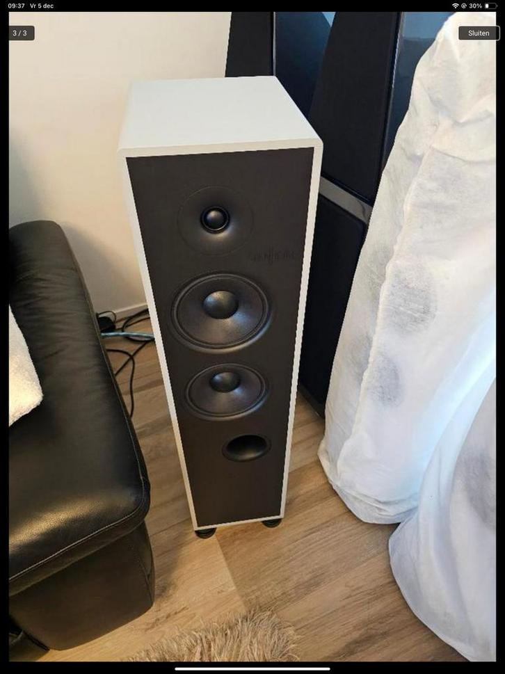 Stenheim Alumine Two Five, Audio, Tv en Foto, Luidsprekerboxen, Zo goed als nieuw, Ophalen of Verzenden