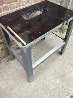 table de travail en fer avec mesure, Ophalen of Verzenden, Gebruikt, 70 tot 120 cm