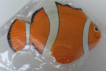 HOUTEN VIS 20 CM Nr 5 ORANJE NIEUW beschikbaar voor biedingen