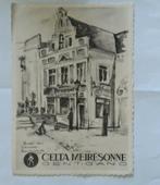 CELTA MEIRESONNE GENT reclamekaart, Verzamelen, Ophalen of Verzenden, 1940 tot 1960, Ongelopen, Oost-Vlaanderen