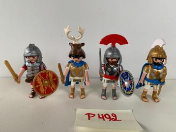 PLAYMOBIL P492: LOT 4 ROMEINEN, Enlèvement ou Envoi, Neuf, Playmobil en vrac