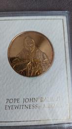 Penning paus John Paul 2, Postzegels en Munten, Penningen en Medailles, Ophalen, Zilver