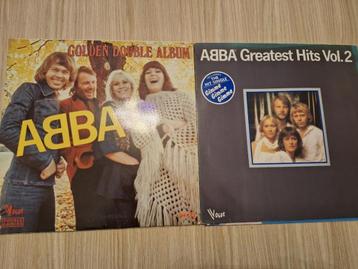 2 ALBUMS VINYL DU GROUPE ABBA