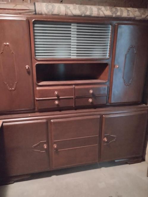 vintage, oude keukenkast in originele staat., Huis en Inrichting, Kasten | Buffetkasten, Gebruikt, 150 tot 200 cm, 150 tot 200 cm
