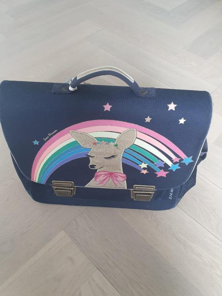 Boekentas Jeune Premier, Handtassen en Accessoires, Tassen | Schooltassen, Zo goed als nieuw, Aktetas of Boekentas, 30 tot 40 cm