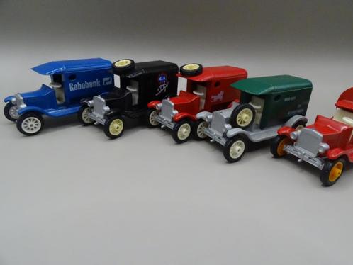 T-Ford 1919 5 X bestelwagentjes 1:87 van efsi-holland, Hobby en Vrije tijd, Modelauto's | 1:87, Zo goed als nieuw, Overige typen