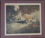 MAURICE LANGASKENS / PRINTEMPS / KLEURETS / 61x71cm / KADER, Antiek en Kunst, Ophalen