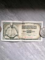 Yougoslavie / Yougoslavie / 500 Dinara / 1981, Timbres & Monnaies, Enlèvement ou Envoi, Billets en vrac, Yougoslavie