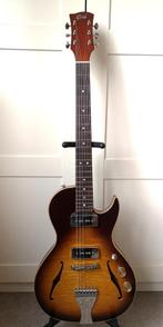B&G Step Sister Hollowbody P90 als nieuw, Muziek en Instrumenten, Snaarinstrumenten | Gitaren | Elektrisch, Ophalen, Gibson
