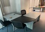 Professioneel bureau  grijs/zwart, Enlèvement, Utilisé, Bureau