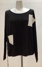 pull noir et blanc avec 1 poche Sarah Pacini neuf, Sarah pacini, Enlèvement ou Envoi, Neuf, Noir
