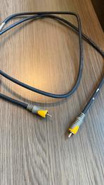 Coax kabel 1,5m , RCA plugs, Audio, Tv en Foto, Audiokabels en Televisiekabels, Ophalen, Gebruikt