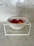 Audo Copenhagen Kubus bowl large white (nieuw in doos), Antiek en Kunst, Ophalen