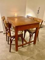 Mooie, kleine palissanderhouten eettafel, Huis en Inrichting, Tafels | Eettafels, Ophalen, Gebruikt, 50 tot 100 cm, 50 tot 100 cm