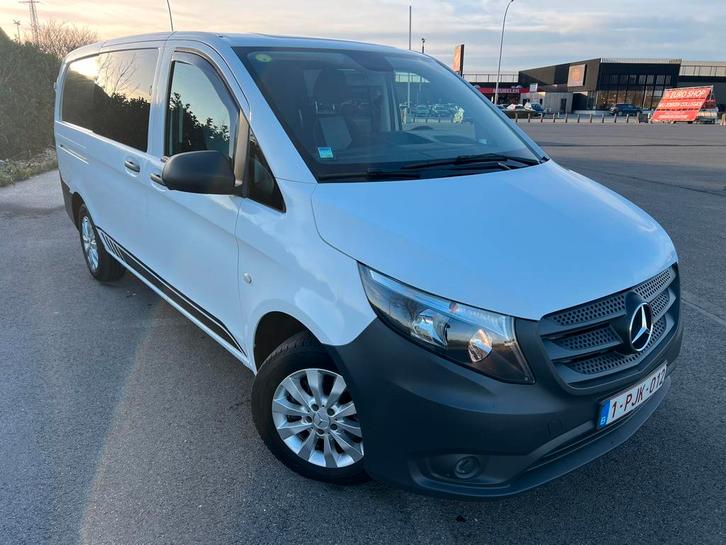 Mercedes Vito 116Cdi/Dubbel Cabine/Euro6/Camera, Auto's, Mercedes-Benz, Particulier, Vito, Diesel, Euro 6, Overige carrosserie