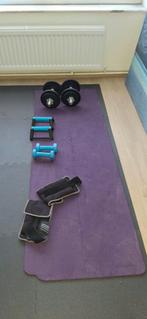 Appareils de musculation-vélo-banc-poids, Enlèvement, Comme neuf, Métal, Vélo d'appartement