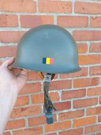 ABL m1 helm khaki Belgisch leger, Ophalen of Verzenden