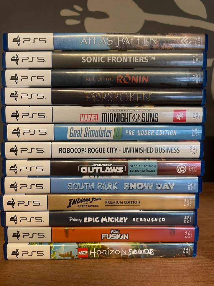 Variatie aan PS5 games, Games en Spelcomputers, Games | Sony PlayStation 5, Zo goed als nieuw, Ophalen of Verzenden