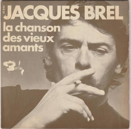 7"  Jacques Brel ‎– La Chanson Des Vieux Amants, CD & DVD, Vinyles Singles, Utilisé, Single, Pop, 7 pouces, Enlèvement ou Envoi