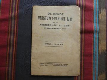 De Bende Verstuyft-Van Hoe & co - 1924 beschikbaar voor biedingen