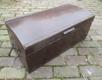 Leuke Antieke houten Kist - 70x34x29 beschikbaar voor biedingen