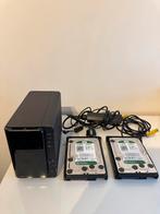 Synology NAS DS214 + 2x HDD SATA 4TB WD Green, Enlèvement ou Envoi, Comme neuf