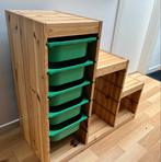 Ikea Trofast met 5 groene bakken, Kinderen en Baby's, Ophalen, Zo goed als nieuw