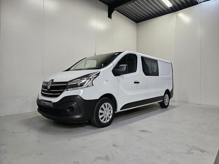 Renault Trafic 2.0 d - 6 Pl - Airco - Dub. Cab - Topstaat!, Auto's, Bestelwagens en Lichte vracht, Particulier, Airbags, Airconditioning