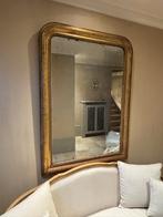 antieke spiegel - decoratief vergulde kader, Antiek en Kunst, Ophalen, Rechthoekig, 50 tot 100 cm, 100 tot 150 cm