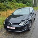 VW GOLF 7 2015 Accidentée // Parfait état de marche, Auto's, Euro 5, Stof, Zwart, Zwart