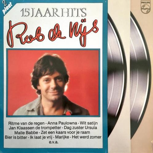 2LP  Rob de Nijs ‎– 15 Jaar Hits, CD & DVD, Vinyles | Néerlandophone, Comme neuf, Pop, 12 pouces, Enlèvement ou Envoi