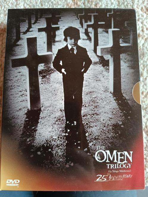 The Omen trilogy 25 anniversary edition 3 dvd, CD & DVD, DVD | Horreur, Enlèvement ou Envoi