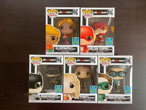 Funko Big Bang Theory SDCC19 set vaulted, Collections, Jouets miniatures, Neuf, Enlèvement ou Envoi