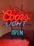 Publicité Coors light old Neon, Collections, Marques & Objets publicitaires, Table lumineuse ou lampe (néon), Utilisé, Enlèvement ou Envoi