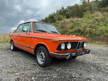 BMW 2002 • 1972 • 45.700 Kms • Boîte 4 • Originale