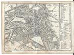 1871 - Liège / plan de la ville, Antiquités & Art, Envoi