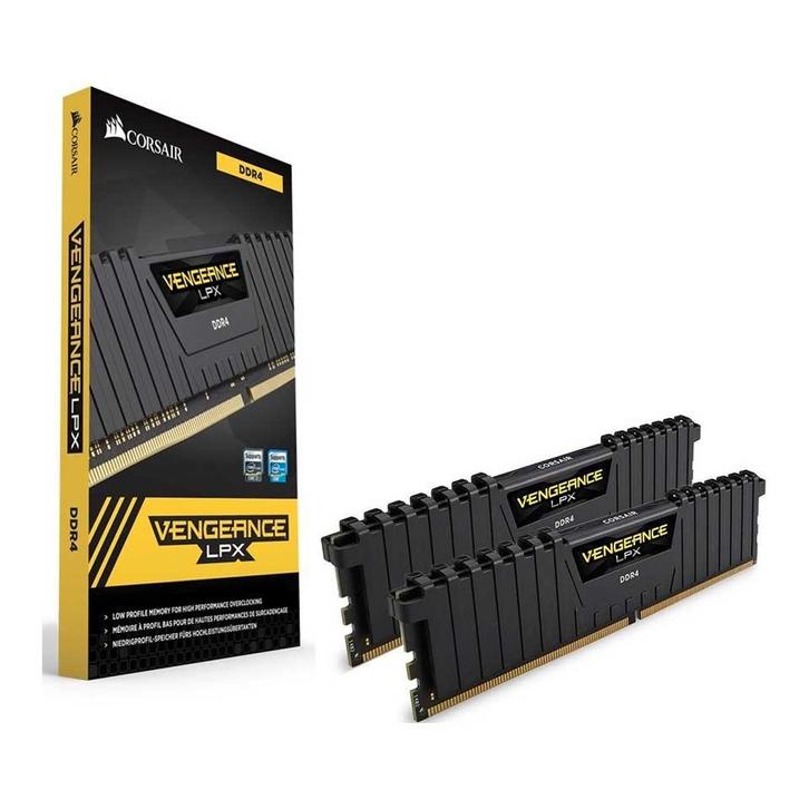 Corsair Vengeance LPX Black 64GB kit (2x32GB) DDR4-3200 CL16, Computers en Software, RAM geheugen, Zo goed als nieuw, Desktop