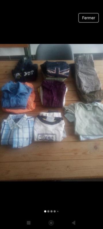 Lot de 23 vêtements taille 9 mois beschikbaar voor biedingen
